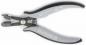 Preview: The image shows a pair of pliers with curved, non-slip handles in gray and black. The head has special openings for cutting or gripping objects. It is lightweight and ergonomic.