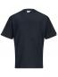 Preview: The image shows a black T-shirt with short sleeves. It has a simple, straight shape and appears solid-colored, without any noticeable patterns or designs.
