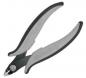 Preview: The image shows a pair of pliers with gray and black handles. It features a sharp cutting edge at the tip and an ergonomic shape that fits well in the hand. Ideal for cutting materials.