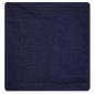 Preview: The image shows a solid, dark blue piece of fabric. The surface is smooth and even, with a simple, inconspicuous hem at the bottom edge.