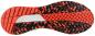 Preview: The image shows the sole of a sports shoe. The sole is designed in a pattern of red and black, with raised dots and grooves for better grip. The center is in a gray area.