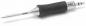 Preview: The image shows a soldering iron that is sleek and metallically shiny. The handle is ergonomic, with a textured, black rubber coating for better grip.