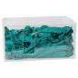 Preview: In a clear, rectangular box, there are many clustered turquoise balloons. The box has an opening on the front. The contents appear colorful and festive.