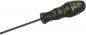 Preview: The image shows a screwdriver with a long, thin metal shaft and a black, ergonomically shaped handle. Information such as size and manufacturer are printed on the handle.