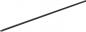 Preview: The image shows a long, straight, black rod or bar. It is thin and uniform in thickness, with no distinct features or decorations.