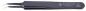 Preview: The image shows a straight metal tweezer. It has narrow, pointed ends and a matte, black surface. On the side, the inscriptions "BERNSTEIN" and an item number are engraved.