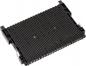 Preview: The image shows a rectangular, flat black component with parallel grooves. Small brackets are visible on the sides. It appears industrial and mechanical.