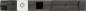 Preview: The image shows an elongated, rectangular object in dark colors, which has a white field with a symbol or logo on one side. On the opposite side, there is a small black area visible.