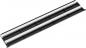 Preview: The image displays an elongated, narrow component with two parallel, metallic strips and a black plastic frame. It appears to be a bracket or a mounting rail.