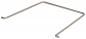 Preview: The image shows a simple, U-shaped metal bracket. It has two open ends that are bent downwards and could be used for fastening or as a mount.