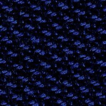 The image displays a structured surface in various shades of blue. The texture is made up of small, uniform dots that are closely spaced, conveying a deep, rich impression.