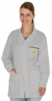 Arbeitsmantel ESD ECO-180 grau