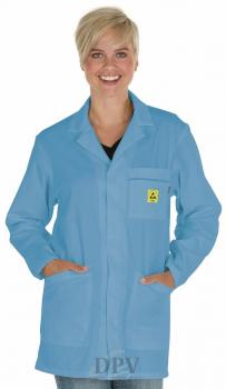 Arbeitsmantel ESD ECO-180 blau