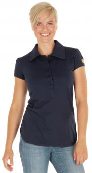 Poloshirt Lady dunkelblau ESD