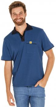 Poloshirt Kurzarm dunkelblau ESD
