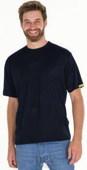 ESD T-Shirt PremiumSmooth, dunkelblau