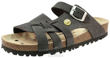 Women's slipper STYLE DPV-komfort ESD pixel/stone grey