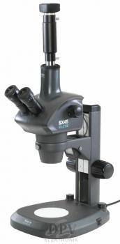 SX45 Elite Stereo-Zoom Okularmikroskop mit Bildbearbeitung und Tischständer