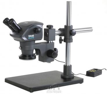SX45 Elite Stereo-Zoom Okularmikroskop Binokular-Gerät mit Säulenständer