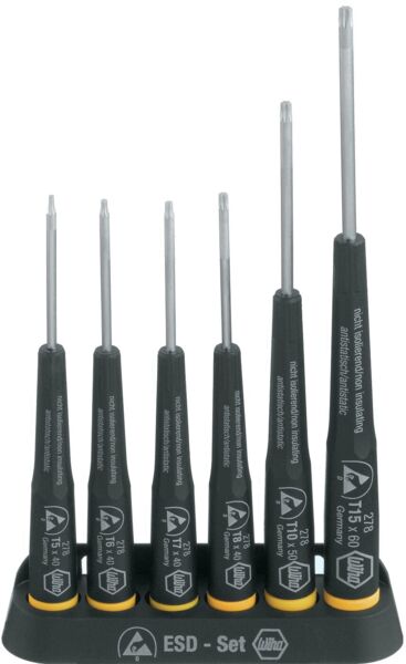 TORX® ESD-Schraubendreher-Satz 6-tlg. 278ESD