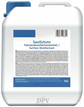 SaniSchutz Flächendesinfektionsmittel, 10 Liter