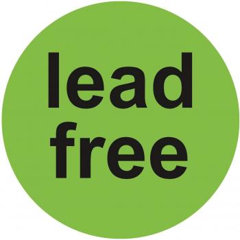 Bleifrei Etikett "lead free", Typ 1 - 20 mm