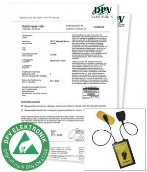 Kalibrierung der Kalibrierungseinheit für GTS267