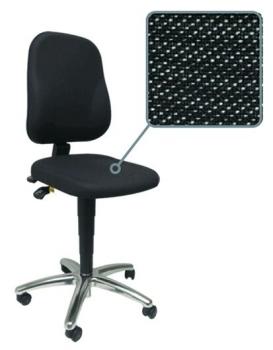 Drehstuhl ERGO-CHAIR, Farbe schwarz