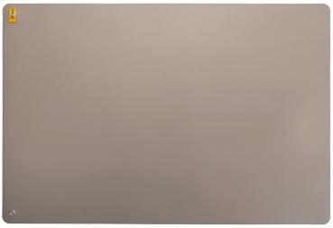 The image displays a monochrome, matte surface in shades of gray, without any discernible patterns or objects. It appears simple and neutral, almost like a blank sheet.