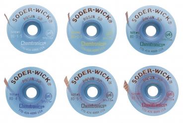Entlötlitze Soder-Wick Rosin 1,5 mm x 30,5 m / gelb