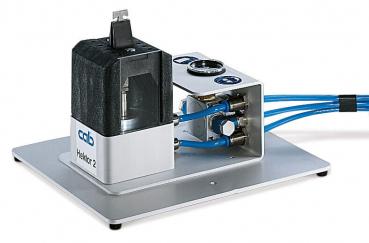 The image displays a device called 