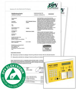 Preview: Calibrations for measuring equipment and calibration units
