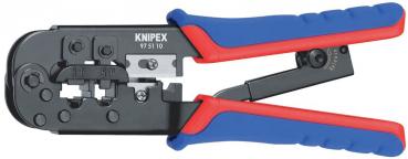Crimpzange für Westernstecker RJ 11/12 (6-polig) / RJ 45 (8-polig)
