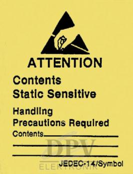 Attention Labels 3M Typ ALABEL
