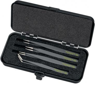 SMD-Pinzettensatz Professional ESD 4tlg.