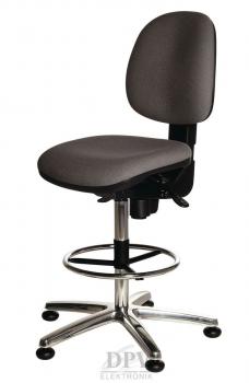 Drehstuhl COMFORT-CHAIR, Farbe: grau