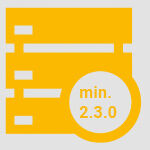 Version 2.3.0 oder höher