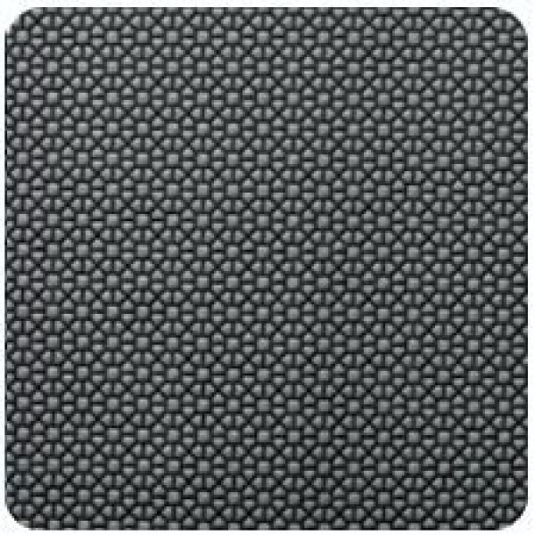 The image shows a structured, gray surface with a regular, geometric pattern. Small, raised diamonds are closely arranged, creating a three-dimensional effect.