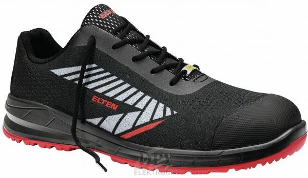 ESD black-grey AG shoe Low Safety Compumet - LARKIN
