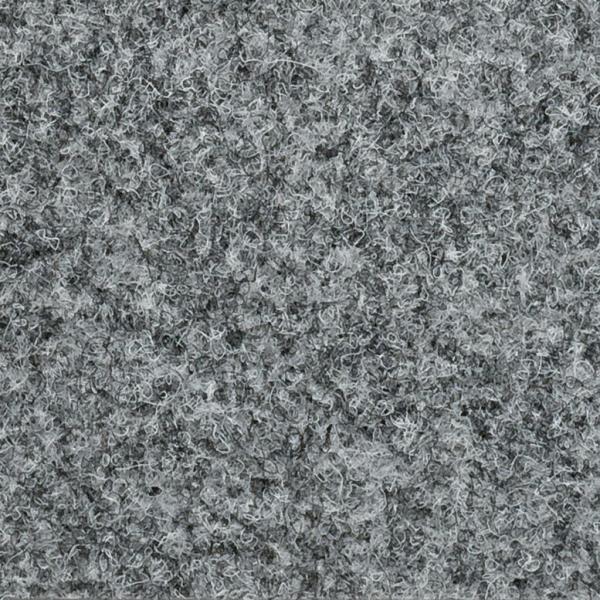 The image shows a gray surface with a textured, felt-like material. The texture is soft and slightly irregular, with fine threads that provide a pleasant tactile feel.