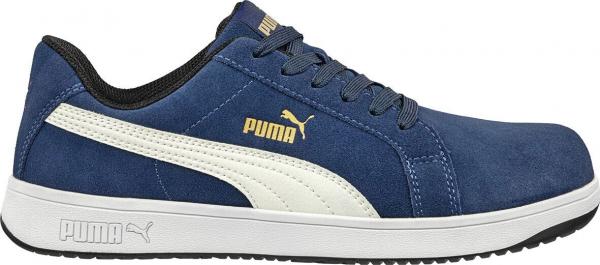 Sicherheitsschuh ESD Iconic Suede Navy Low - Compumet AG