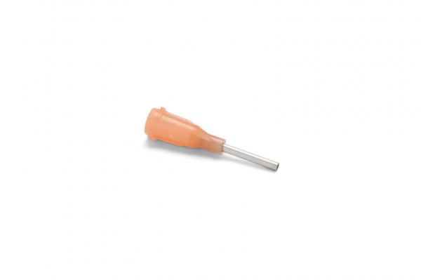 The image shows a screwdriver with a strawberry-colored handle and a smooth, silver blade. The handle is ergonomically shaped and fits comfortably in the hand.