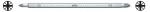 Preview: The image displays a long, narrow ruler with a graduated scale and two black wheels at the ends. The scale shows measurements in a straight line.