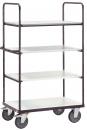 091.9301 - 4-shelf trolley ESD loading bed 1000 x 600 mm