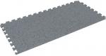 Preview: The image shows a large, gray mat with a textured surface. It has interlocking edges that allow the assembly of multiple mats. It appears sturdy.