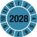 Preview: The image shows a round scale with the numbers 1 through 12 and the year 