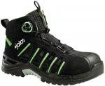 schwarz / grün / Stiefel