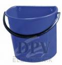 Abfalleimer blau für Desinfektionswagen M 500 / M 750