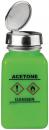 Preview: The image shows a green bottle with a metallic cap. On the bottle, the words 