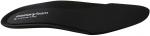 Preview: The image shows a black memory foam shoe insole. The shape is ergonomic and slightly wavy, with a logo that reads 